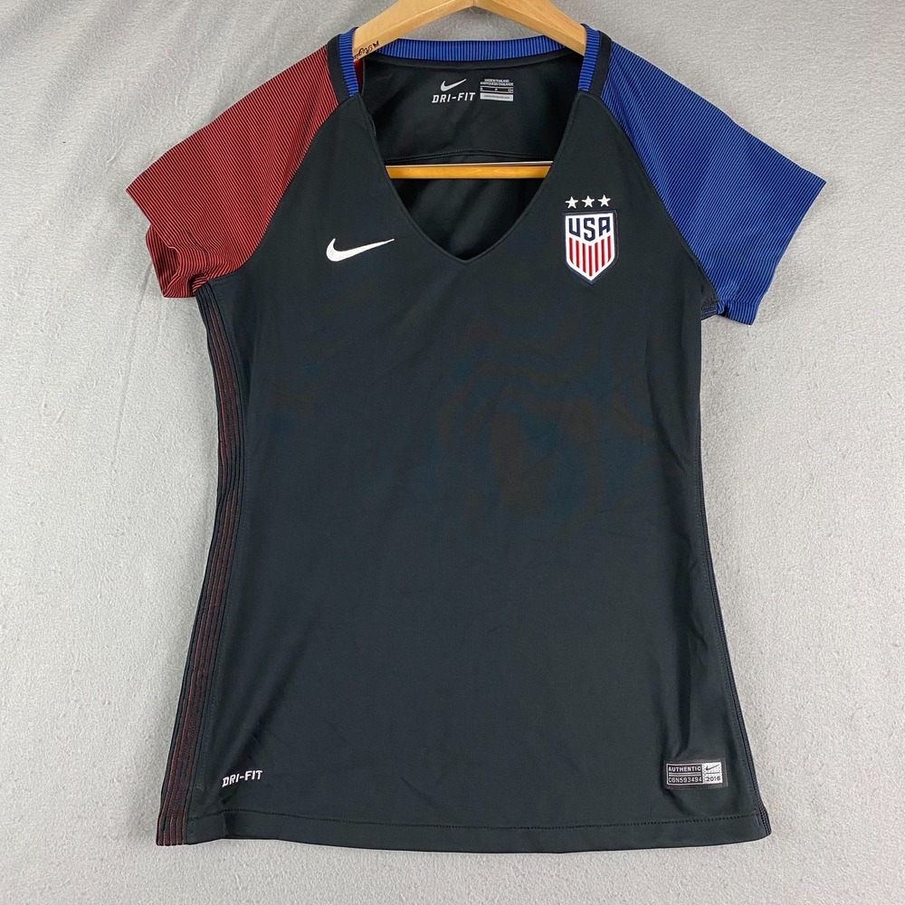 Authentic Nike USWNT 2016 Away Jersey Kit Womens S 743671-010 Team USA